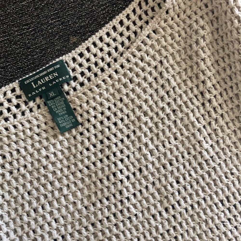 Ralph Lauren hand knit sweater